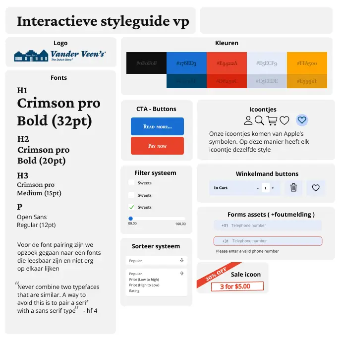 interactieve styleguide